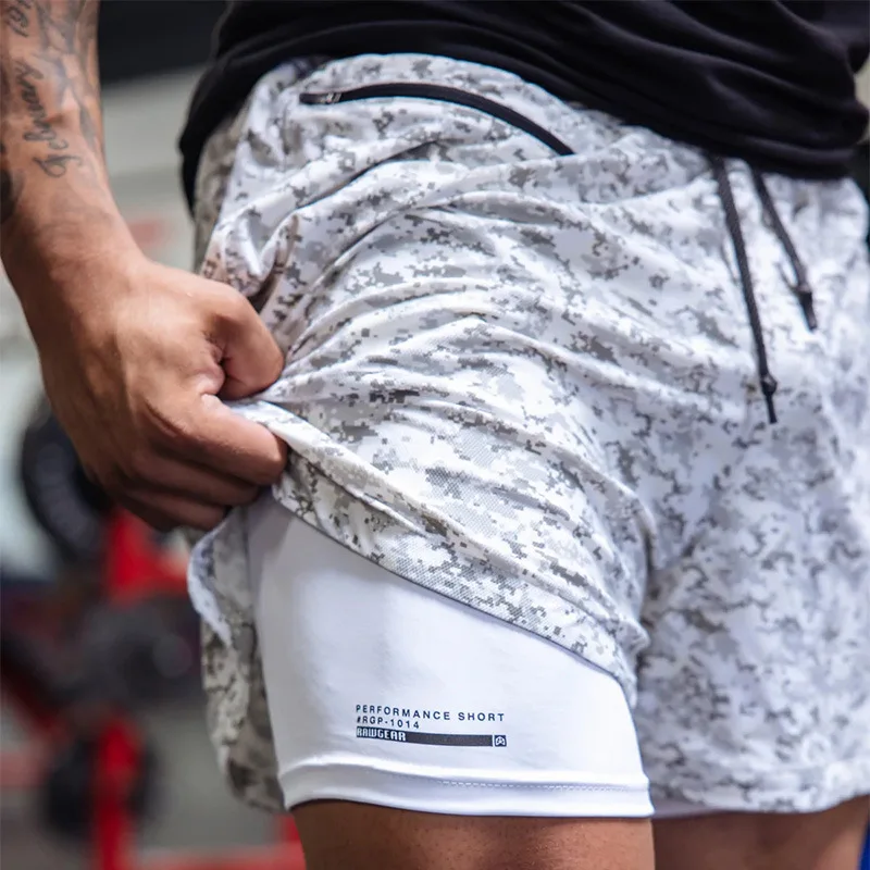 Summer Shorts Men's Fitness Sweatpants Camouflage Double Layer Knee Shorts With Bottom Basketball Track And Field
Summer Shorts Men's Fitness Sweatpants Camouflage Double Layer Knee Shorts With Bottom Basketball Track And Field