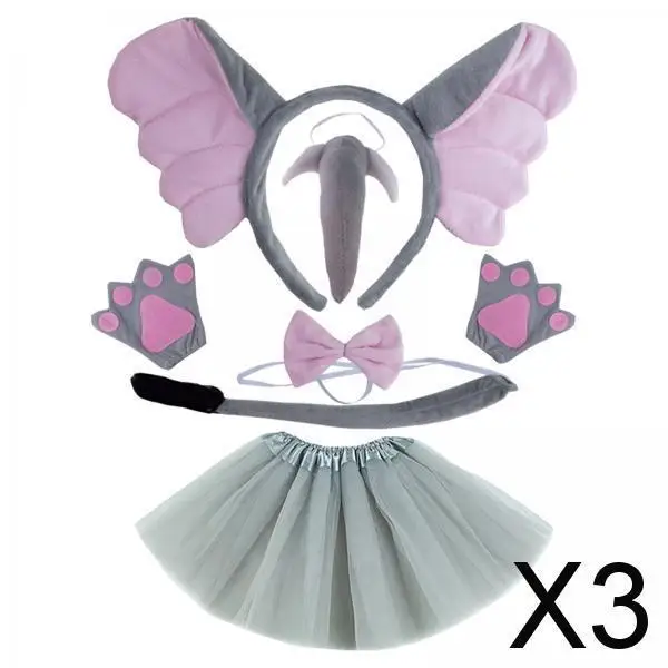 Полный комплект костюма для косплея слона с мультяшными ушками, повязкой на голову, хвостом и бантом для сценического шоу, карнавала, фестиваля
Полный комплект костюма для косплея слона с мультяшными ушками, повязкой на голову, хвостом и бантом для сценического шоу, карнавала, фестиваля