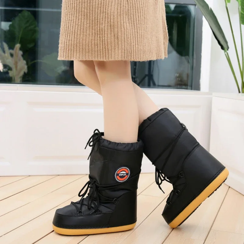 Platform Shoes for Women New Mid-calf Boots Women Fur Boot Brand Luxury Fluffy Fur Warm Snow Boots Female Non-slip Cotton Boots
Platform Shoes for Women New Mid-calf Boots Women Fur Boot Brand Luxury Fluffy Fur Warm Snow Boots Female Non-slip Cotton Boots