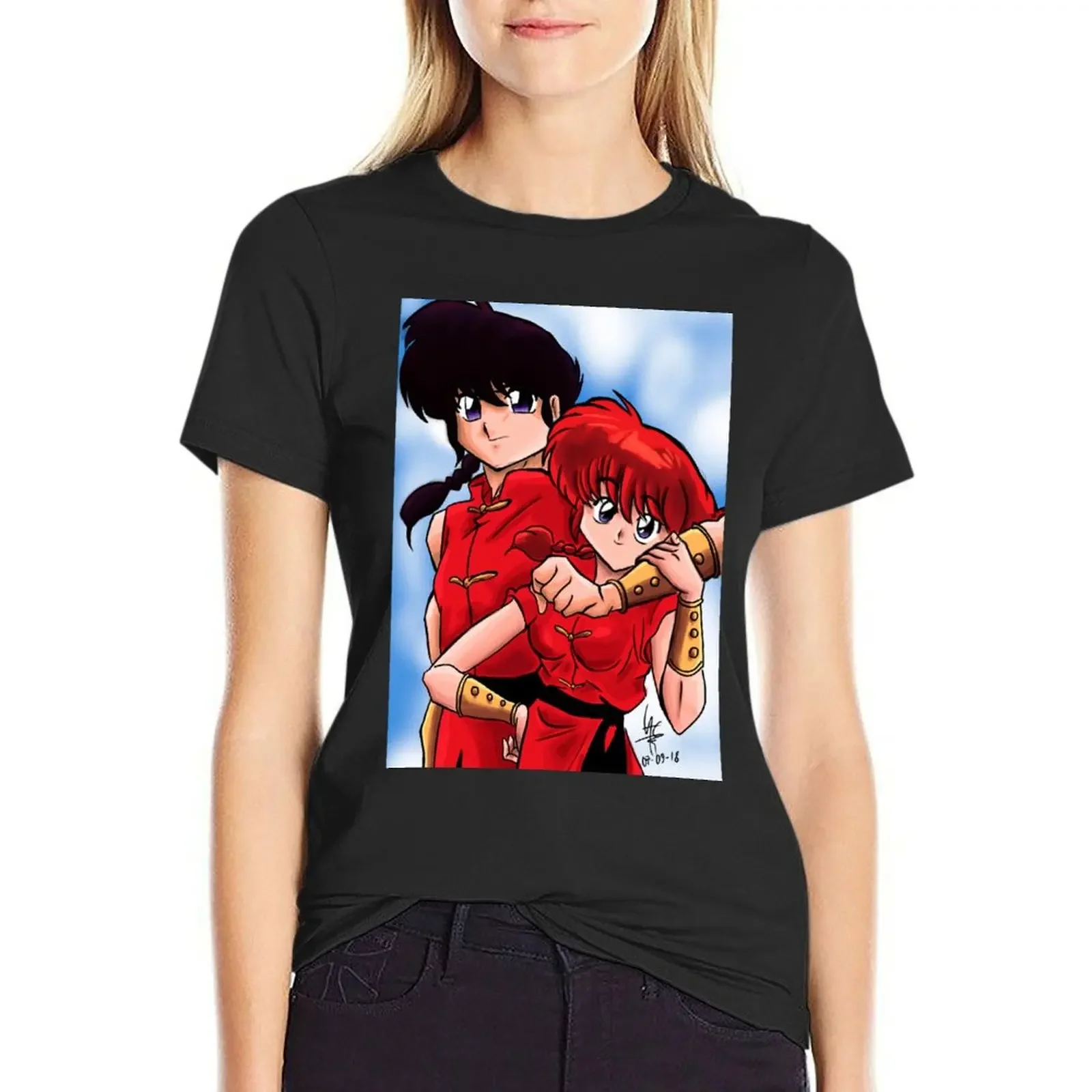 Ranma 1/2 T-Shirt blacks customs design your own funny Women t-shirts
Ranma 1/2 T-Shirt blacks customs design your own funny Women t-shirts
