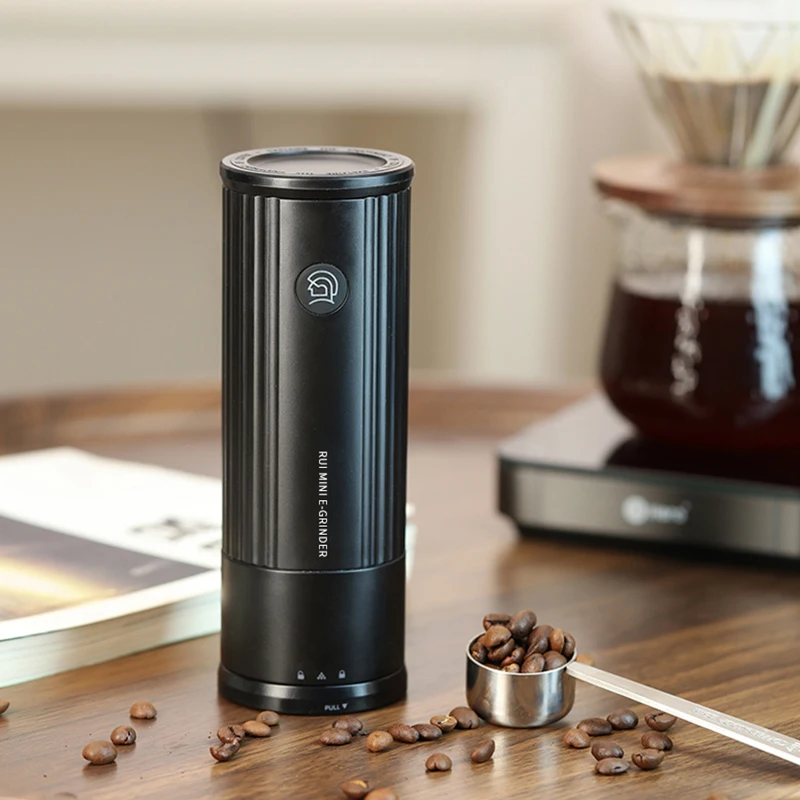 HERO Mini Sharp Electric Car Coffee Grinder Portable Small 38mm Six-star Blade Disc, Integrated Body, 68dB Low-noise Grinding
HERO Mini Sharp Electric Car Coffee Grinder Portable Small 38mm Six-star Blade Disc, Integrated Body, 68dB Low-noise Grinding