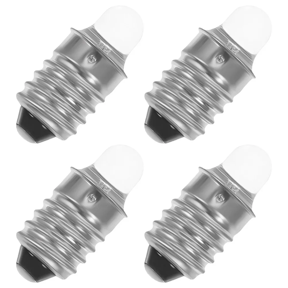 4Pcs LED Torch Flashlight Bulb Mini Screw Base Replacement Bulb for Small Flashlights Bright Focused Beam Long Distance
4Pcs LED Torch Flashlight Bulb Mini Screw Base Replacement Bulb for Small Flashlights Bright Focused Beam Long Distance