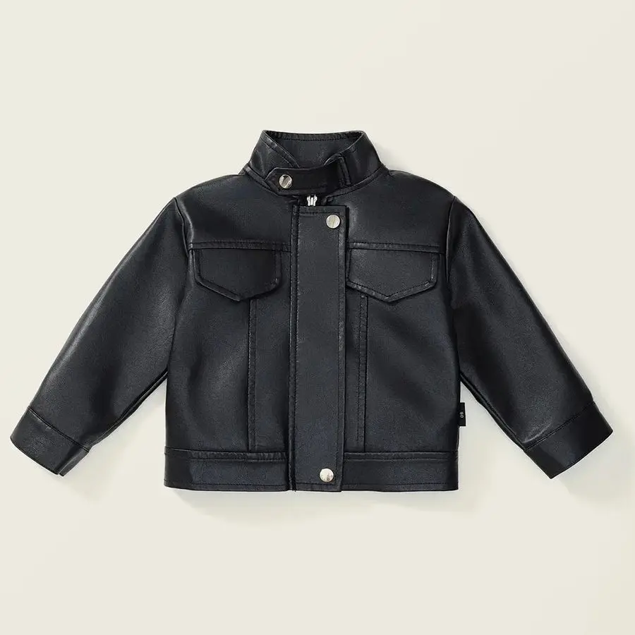 2-7 Years Baby Girls Artificial Leather Jackets Autumn Winter Children Clothing Pu Coat Long Sleeve Outerwear Kids Boys Overcoat
2-7 Years Baby Girls Artificial Leather Jackets Autumn Winter Children Clothing Pu Coat Long Sleeve Outerwear Kids Boys Overcoat