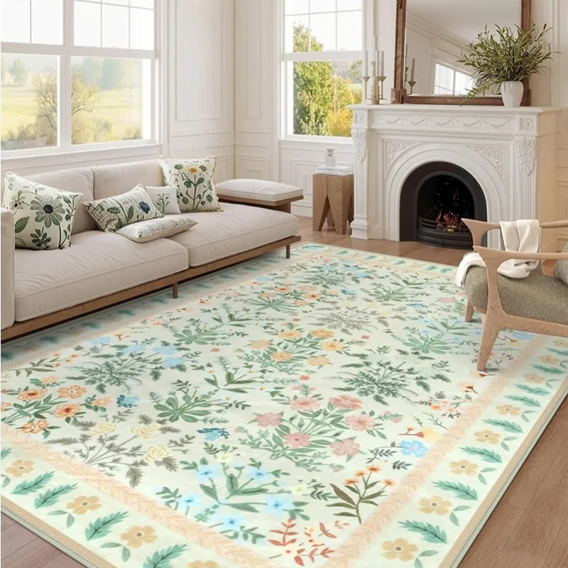 Fashion Floral Area Rug Soft Non-Slip Rugs for Bedroom Modern Botanical Flower Living Room Carpet Machine Washable Floor Mat 러그
Fashion Floral Area Rug Soft Non-Slip Rugs for Bedroom Modern Botanical Flower Living Room Carpet Machine Washable Floor Mat 러그