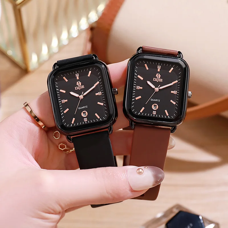 New Watch Women's Large Dial Women's Square Watch Affordable Luxury Fashion Waterproof Quartz Minority All-Match Women's Watch
New Watch Women's Large Dial Women's Square Watch Affordable Luxury Fashion Waterproof Quartz Minority All-Match Women's Watch