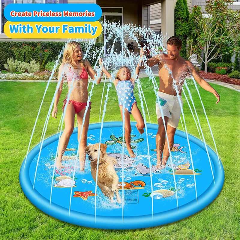 Dolphin PVC Spraying Water Mat Outdoor Lawn Children's Play Water Game Toy Pet Spraying Water Mat for Kids
Dolphin PVC Spraying Water Mat Outdoor Lawn Children's Play Water Game Toy Pet Spraying Water Mat for Kids