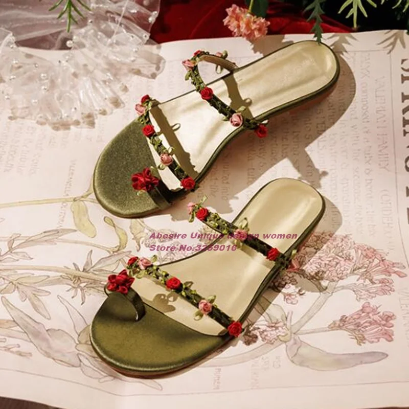 Vine Flowers Flip Flops Mules Round Toe Flat with One Strap Slippers 2023 New Arrival Summer Casual Vacation Beach Shoes Sexy
Vine Flowers Flip Flops Mules Round Toe Flat with One Strap Slippers 2023 New Arrival Summer Casual Vacation Beach Shoes Sexy