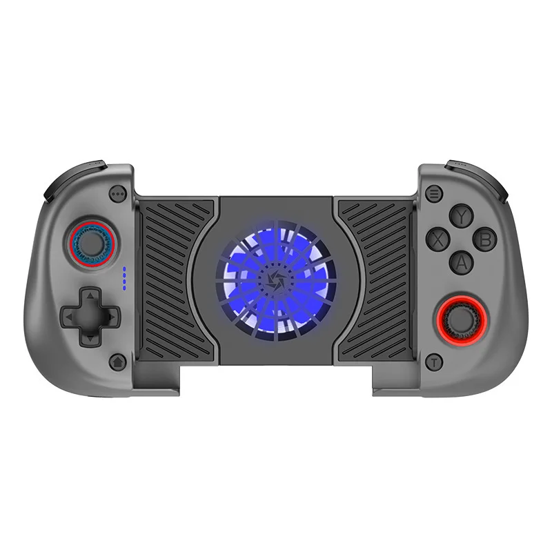 X3 Strerching Game Controller 2 in 1 Cooling Fan Double Vibration Motors Mobile Gaming Gamepad Handle for All Phone
X3 Strerching Game Controller 2 in 1 Cooling Fan Double Vibration Motors Mobile Gaming Gamepad Handle for All Phone