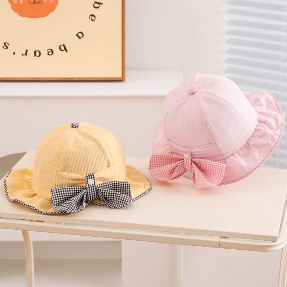Fashion UV Protection Children Sun Visor Hat Wide Brim Bow Kids Bucket Cap Cotton Baby Fisherman Hat Outdoor 
Fashion UV Protection Children Sun Visor Hat Wide Brim Bow Kids Bucket Cap Cotton Baby Fisherman Hat Outdoor