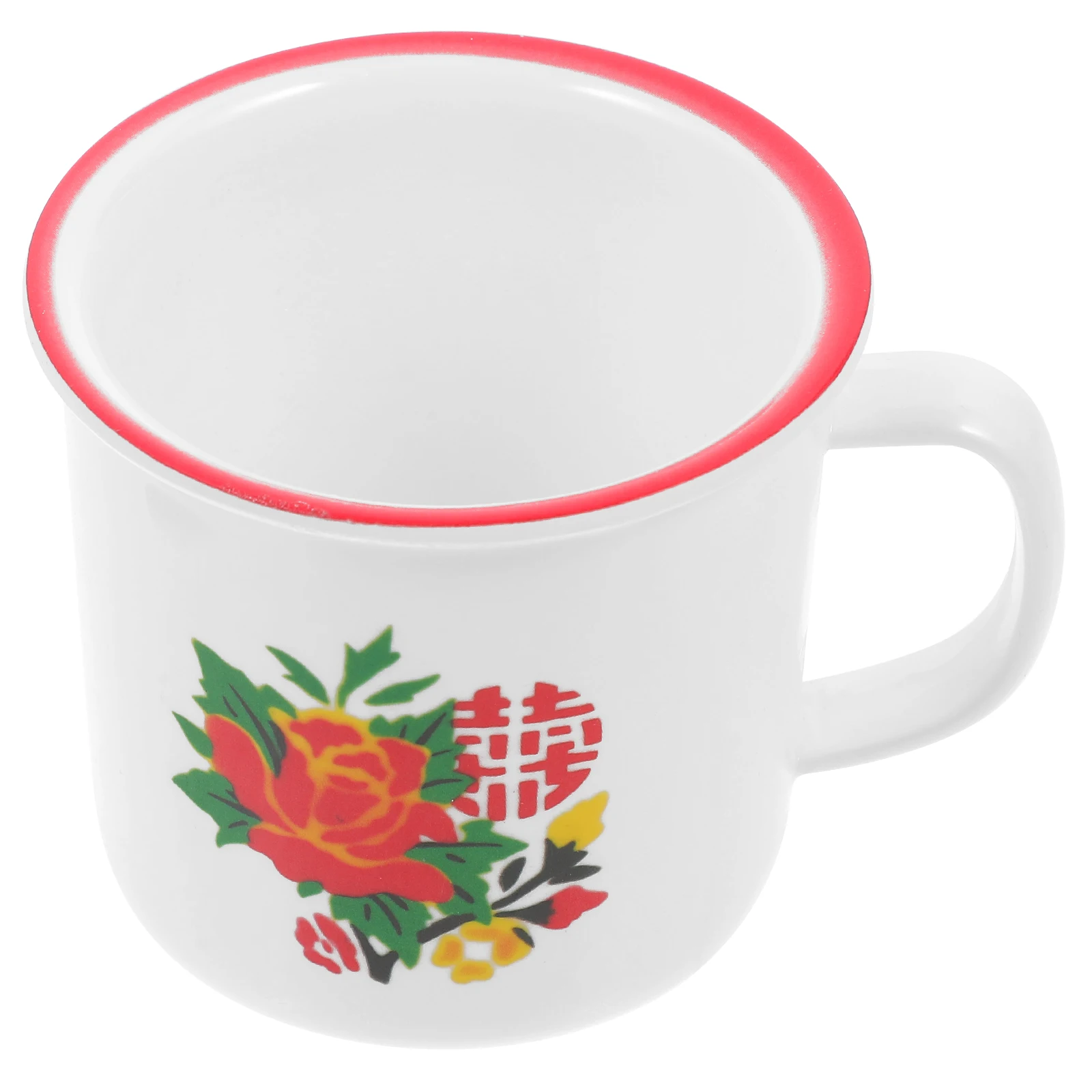 Enamel Mug Melamine Mugs Vintage Cup Heat Resistant Creative Drinking Cups Retro Style Lightweight Comfortable Handle Coffee Tea 
Enamel Mug Melamine Mugs Vintage Cup Heat Resistant Creative Drinking Cups Retro Style Lightweight Comfortable Handle Coffee Tea