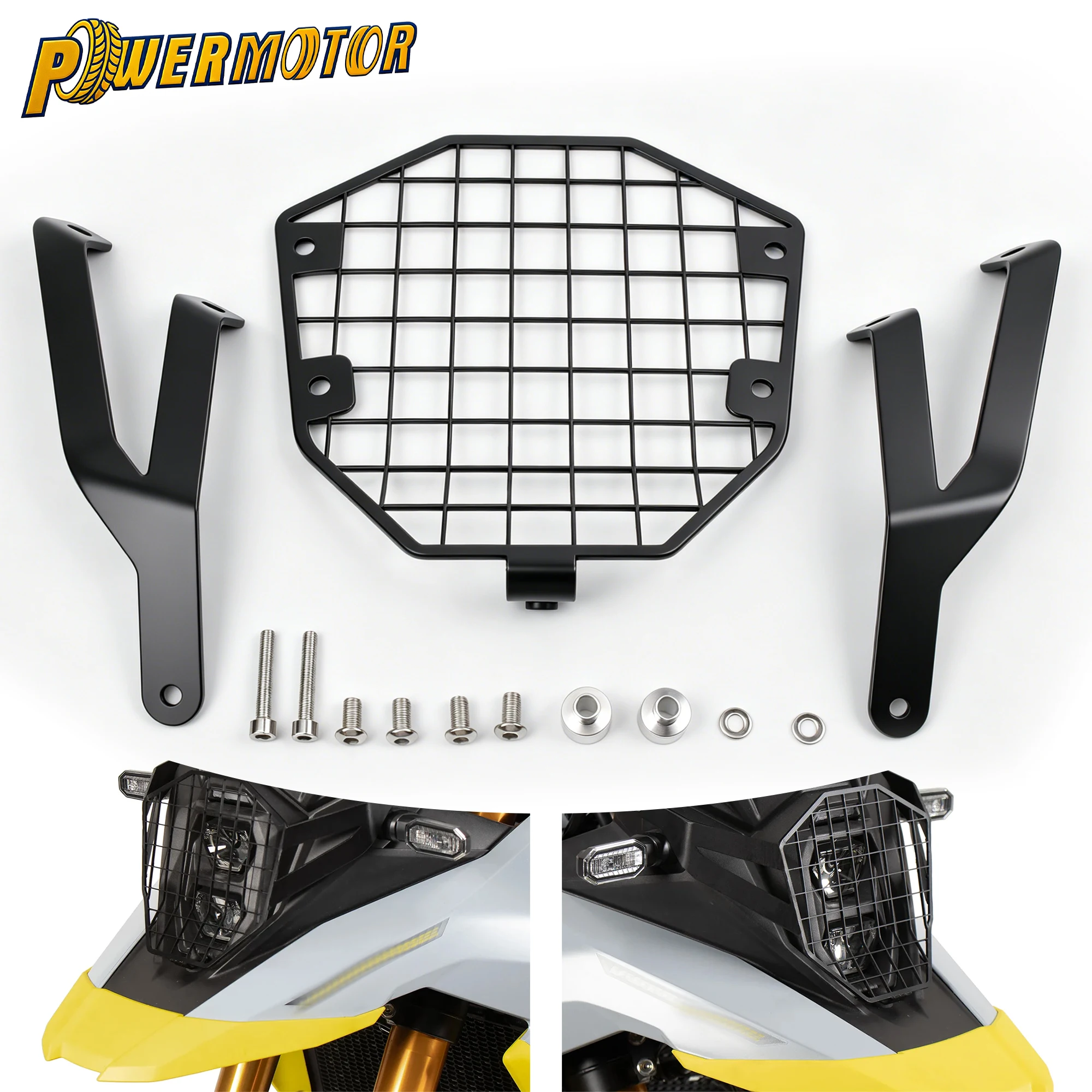 Motorcycle Headlight Guard For SUZUKI V-STROM 800DE 2023 2024 ADV Bike Head Light Lens Shield Grill Protector Cover Modified
Motorcycle Headlight Guard For SUZUKI V-STROM 800DE 2023 2024 ADV Bike Head Light Lens Shield Grill Protector Cover Modified