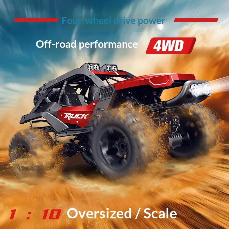 Truck Rc Off Road Truck 1 To 10 Large Size 4WD 2 4G High Speed Remote Control Climbing Drifting Monster Vehicle Outdoor Hobby
Truck Rc Off Road Truck 1 To 10 Large Size 4WD 2 4G High Speed Remote Control Climbing Drifting Monster Vehicle Outdoor Hobby