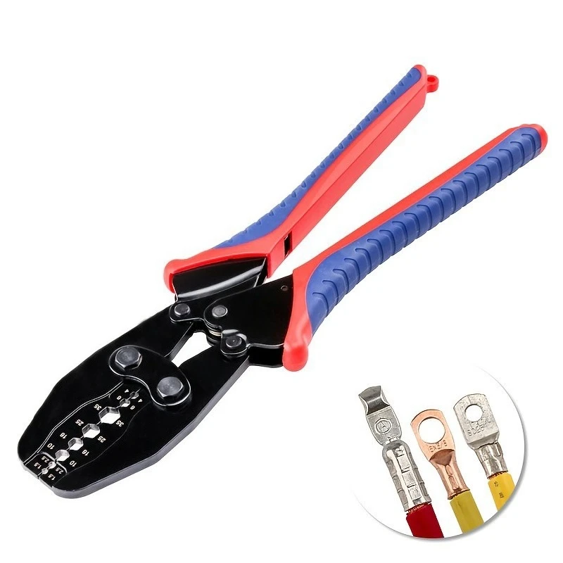 Industrial Heavy Duty Crimping Pliers Black Oxide Finished High Carbon Steel for Battery Terminals Copper Patches
Industrial Heavy Duty Crimping Pliers Black Oxide Finished High Carbon Steel for Battery Terminals Copper Patches