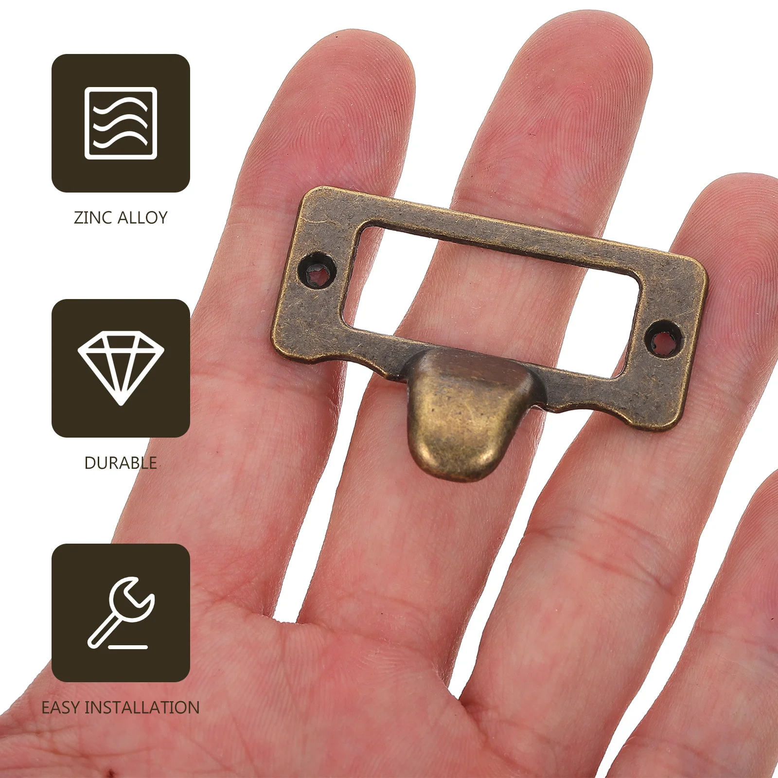 10pcs Label Frame Cabinet Pull Zinc Alloy Retro Furniture Drawer Handle For Office Library Post Office Tag Frame Pull Handle 
10pcs Label Frame Cabinet Pull Zinc Alloy Retro Furniture Drawer Handle For Office Library Post Office Tag Frame Pull Handle