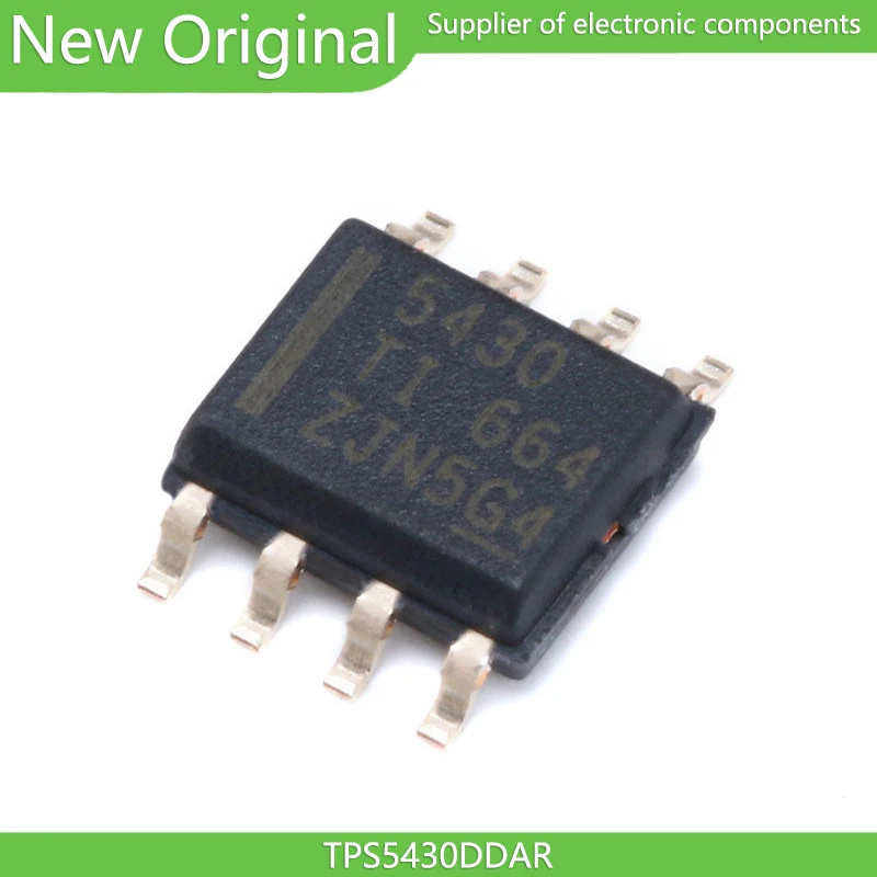 10/PCS New Original TPS5430DDAR 5430 SOIC-8 The DC-DC power supply chip can be adjusted 5.5V~36V 1.221V~32.04V buck type
10/PCS New Original TPS5430DDAR 5430 SOIC-8 The DC-DC power supply chip can be adjusted 5.5V~36V 1.221V~32.04V buck type