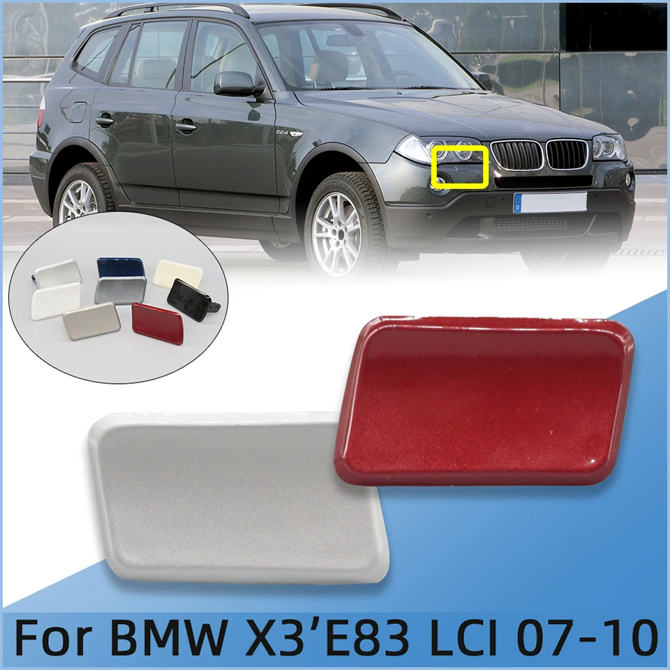 Car Front Bumper Headlight Washer Nozzle Jet Cap Cover For BMW X3 E83LCI Regular Version 2007 2008 2009 2010 Left Right Shell
Car Front Bumper Headlight Washer Nozzle Jet Cap Cover For BMW X3 E83LCI Regular Version 2007 2008 2009 2010 Left Right Shell
