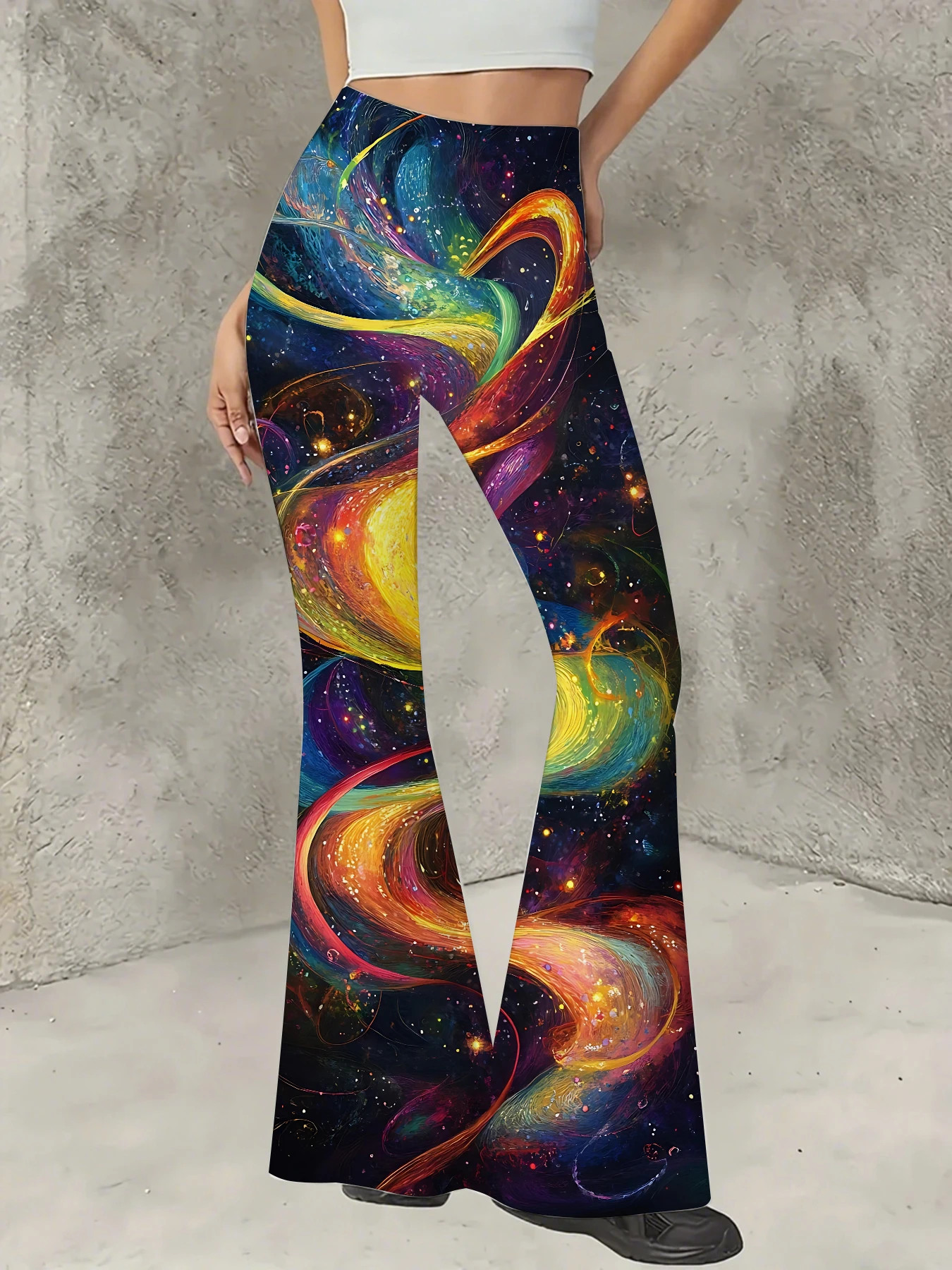 Plus Size All-Over Print Flare Pants Women Stretchy High Waist Bell Bottom
Plus Size All-Over Print Flare Pants Women Stretchy High Waist Bell Bottom