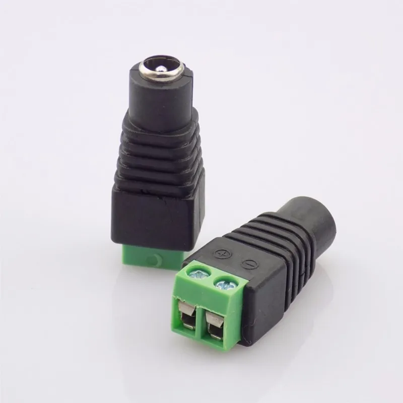 1 pair DC Power plug female+ male Connector jack Coax Cat5 To Bnc adapter Av BNC UTP for CCTV Camera Video Balun LED Lamp Strip
1 pair DC Power plug female+ male Connector jack Coax Cat5 To Bnc adapter Av BNC UTP for CCTV Camera Video Balun LED Lamp Strip