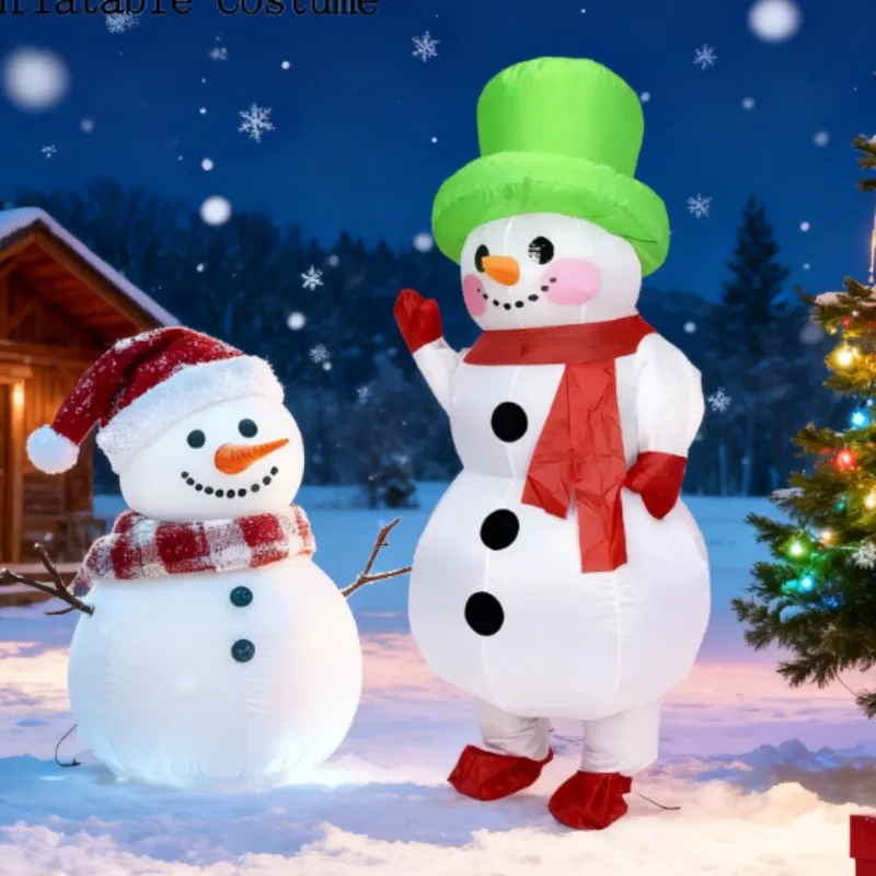 Anime Snowman Inflatable Cosplay Costume Adult Full Body Blow-Up Outfit for Masquerade Party Christmas New Year Theme Party
Anime Snowman Inflatable Cosplay Costume Adult Full Body Blow-Up Outfit for Masquerade Party Christmas New Year Theme Party