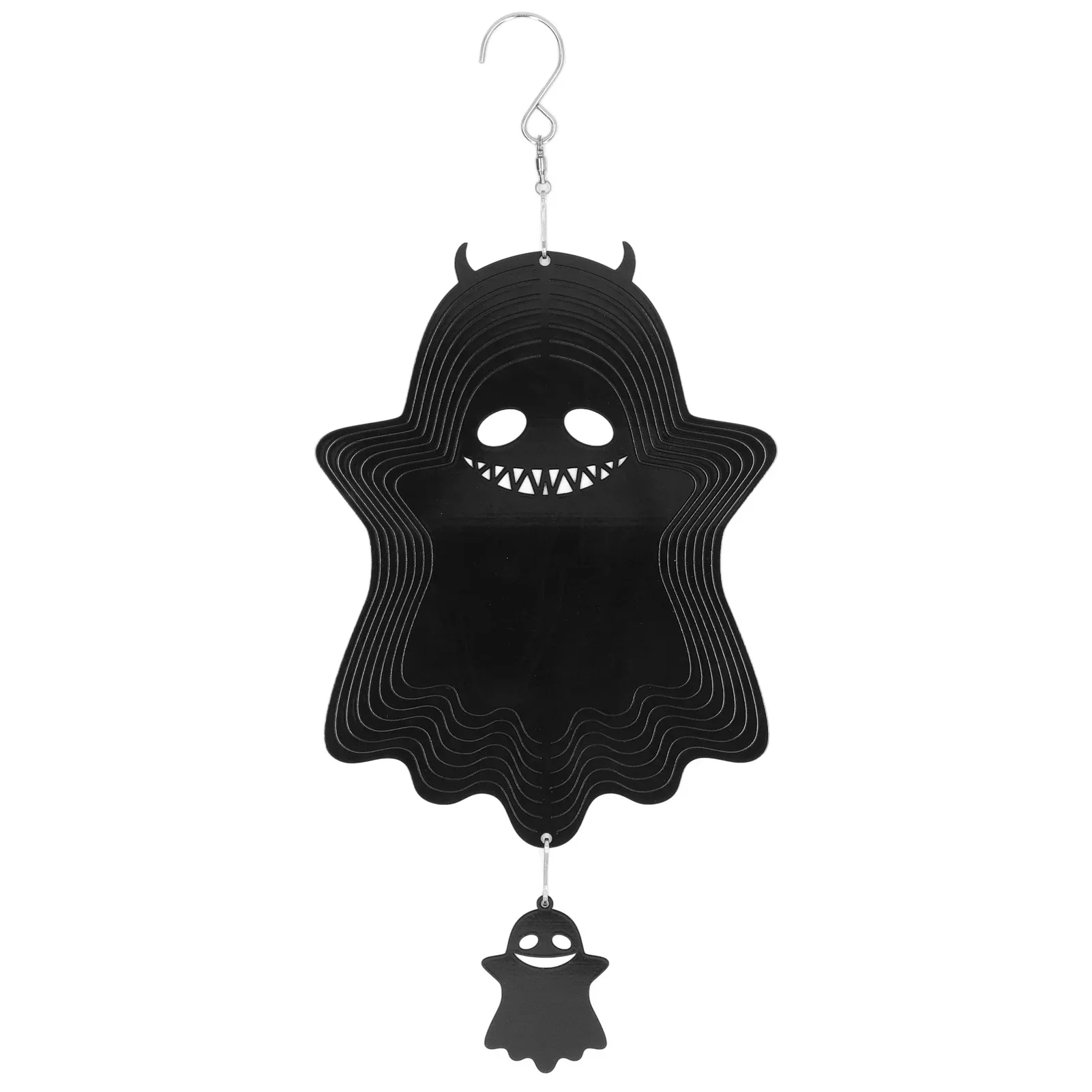 360° Swivel Smile Ghost Wind Chime 2025 Halloween Decoration Wind Spinner Halloween Ornament for Garden Home
360° Swivel Smile Ghost Wind Chime 2025 Halloween Decoration Wind Spinner Halloween Ornament for Garden Home