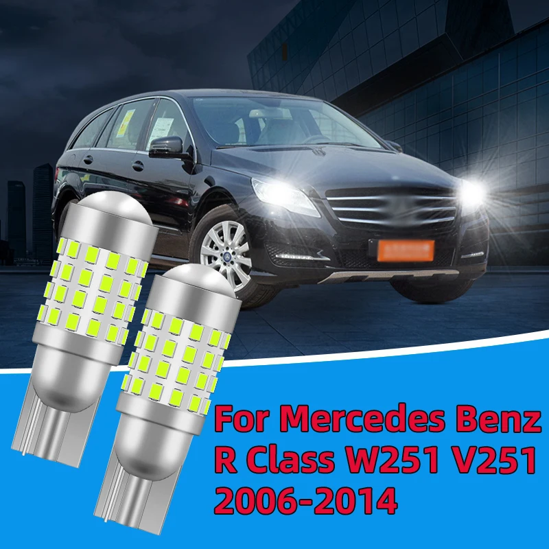 2PCS For Mercedes Benz R Class W251 V251 2006-2014 Clearance Lights side marker position Signal Lamp Car T10 Led Traffic Bulb
2PCS For Mercedes Benz R Class W251 V251 2006-2014 Clearance Lights side marker position Signal Lamp Car T10 Led Traffic Bulb