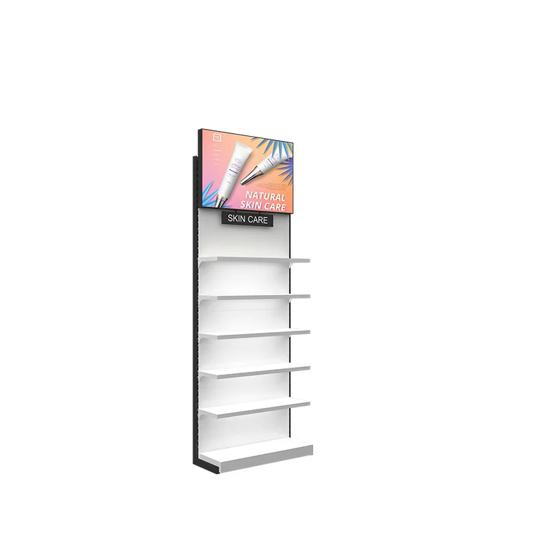 Multi-layer display cabinet Daily cleaning product stand Cosmetics stand Wall back cabinet prop factory
Multi-layer display cabinet Daily cleaning product stand Cosmetics stand Wall back cabinet prop factory