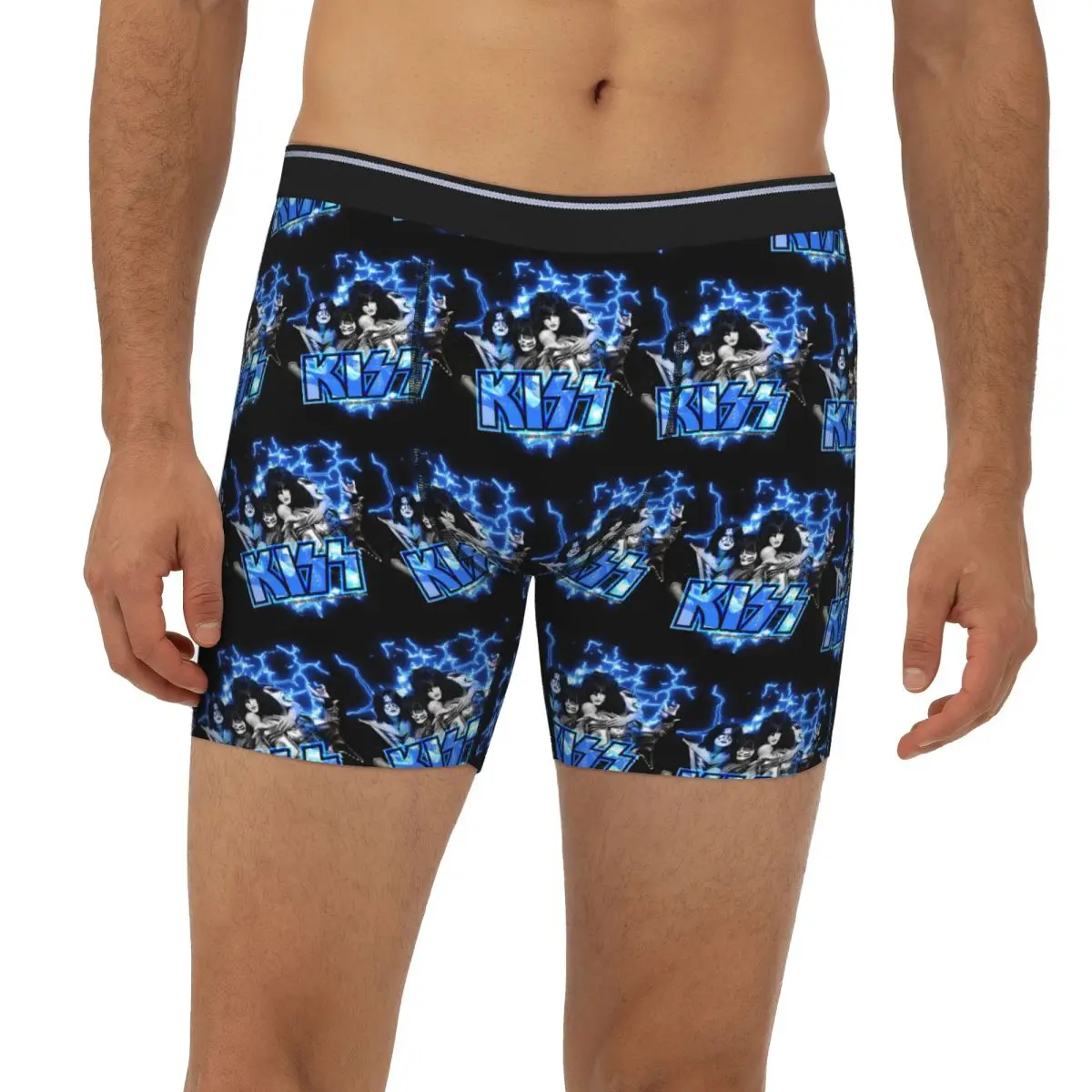 Kiss Rock Band Retor Long Boxer Underpants Short Men Panties Comfortable Underwear for Homme Man Boyfriend Gift
Kiss Rock Band Retor Long Boxer Underpants Short Men Panties Comfortable Underwear for Homme Man Boyfriend Gift