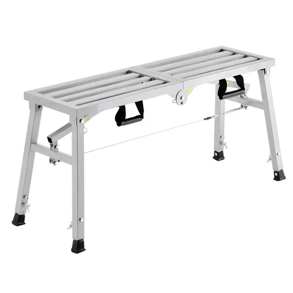 Work Platform, 3 Gear Adjustable Height, Folding Alloy Steel Step Ladder, Portable Scaffolding
Work Platform, 3 Gear Adjustable Height, Folding Alloy Steel Step Ladder, Portable Scaffolding