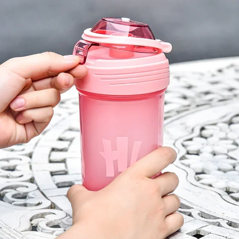 350ml Portable Protein Powder Shaker Bottle Leak Proof Water Bottle for Gym Fitness Training Sport Shaker Mixing Cup with Scale
350ml Portable Protein Powder Shaker Bottle Leak Proof Water Bottle for Gym Fitness Training Sport Shaker Mixing Cup with Scale