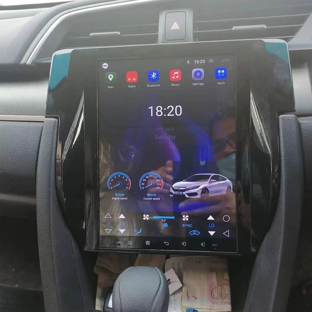 Автомобильный радиоприемник с экраном 128G Тесла для Honda CIVIC 2016 - 2022 Android автомобильный мультимедийный видеоплеер GPS-навигация DVD головное устройство Carplay
Автомобильный радиоприемник с экраном 128G Тесла для Honda CIVIC 2016 - 2022 Android автомобильный мультимедийный видеоплеер GPS-навигация DVD головное устройство Carplay
