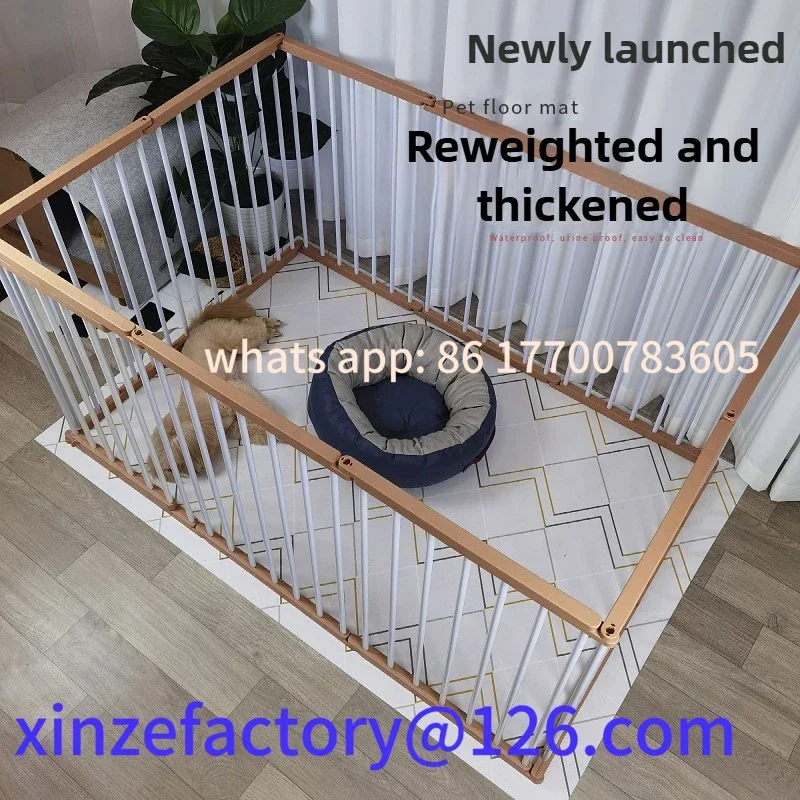 Customizable 68CM in High Dog Fence Barrier Indoor DIY Poodle Teddy Fences Freely Combined Thickened Rabbit Cage Spliced Pet Gua
Customizable 68CM in High Dog Fence Barrier Indoor DIY Poodle Teddy Fences Freely Combined Thickened Rabbit Cage Spliced Pet Gua
