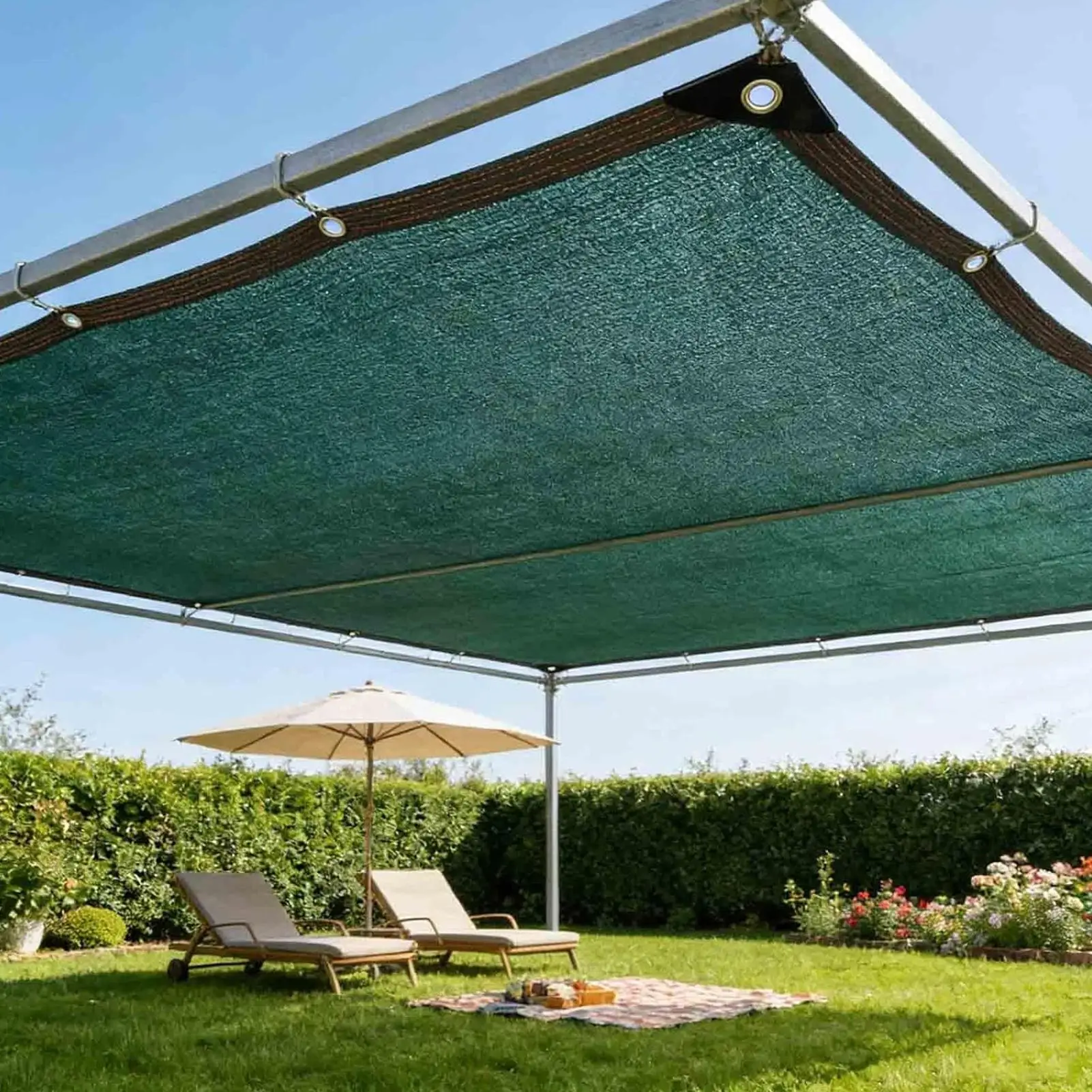 Shade Cloth For Garden Heavy Duty Large Breathable Mesh UV Protection Plant Shade Garden Tarp For Outdoor Patio Backyard Balcony
Shade Cloth For Garden Heavy Duty Large Breathable Mesh UV Protection Plant Shade Garden Tarp For Outdoor Patio Backyard Balcony