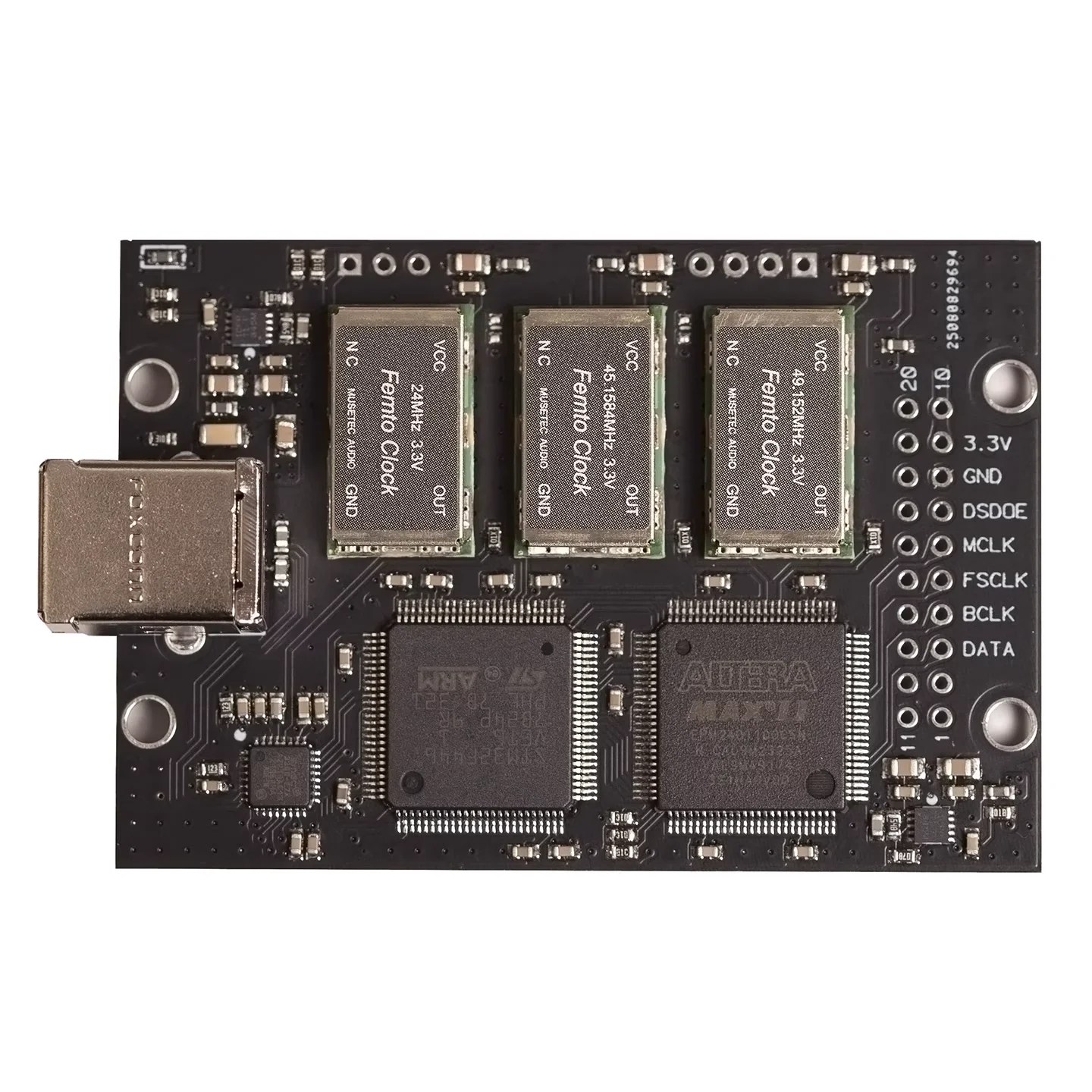 Advanced Usb Audio Digital Interface Module Dsd1024/pcm768 Upgraded To Italy Amanero Combo384
Advanced Usb Audio Digital Interface Module Dsd1024/pcm768 Upgraded To Italy Amanero Combo384