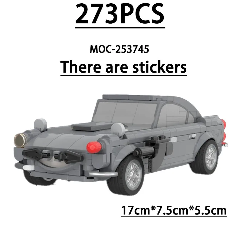Конструктор MOC-253745: Модель маленького спортивного автомобиля, 273 детали, развивающая игрушка для детей на День рождения, Рождество и Новый год, подарок
Конструктор MOC-253745: Модель маленького спортивного автомобиля, 273 детали, развивающая игрушка для детей на День рождения, Рождество и Новый год, подарок