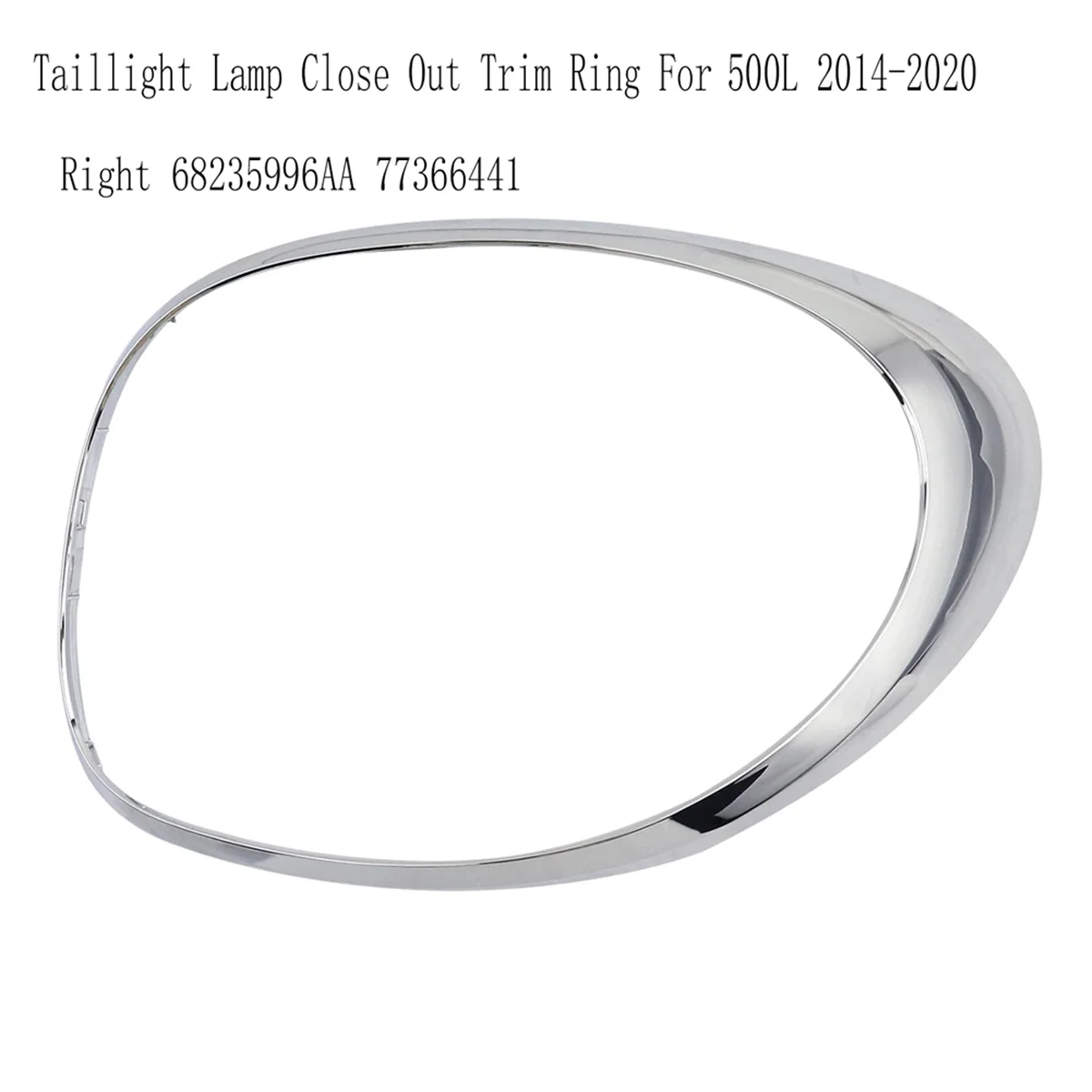 # 79Z автомобильные детали и аксессуары, стопорное кольцо заднего фонаря для Fiat Right 68235996AA 77366441, серебристый 
# 79Z автомобильные детали и аксессуары, стопорное кольцо заднего фонаря для Fiat Right 68235996AA 77366441, серебристый