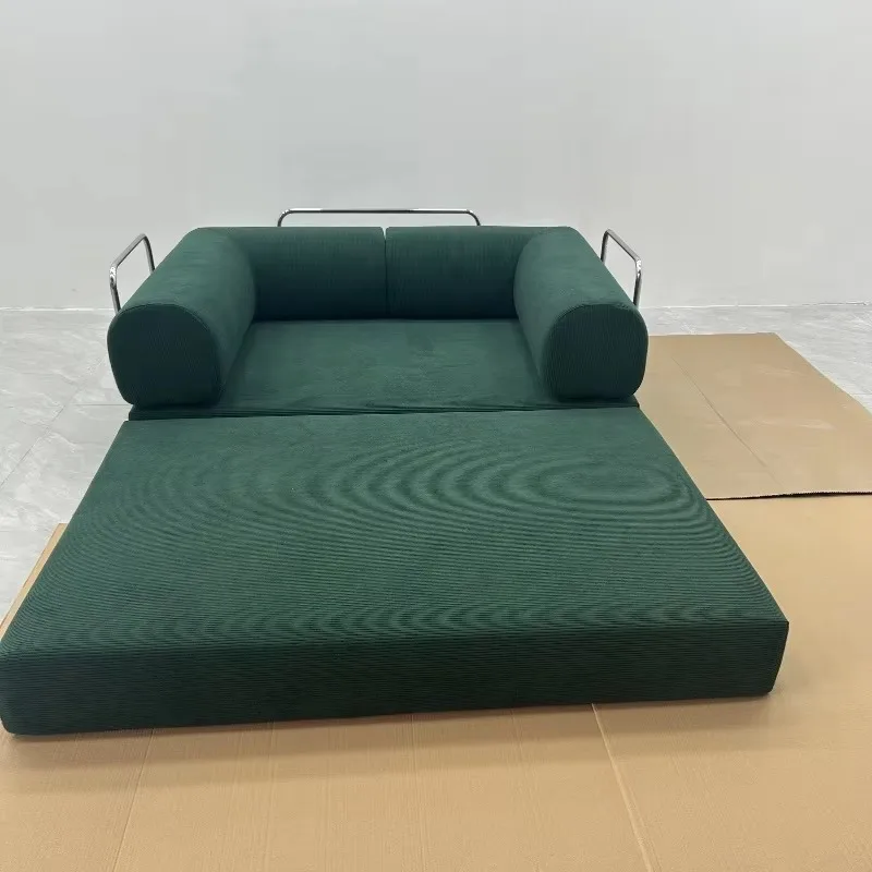 Modern retro style Maillard fabric sofa bed meter vacuum compression corduroy folding hotel living room corner design set
Modern retro style Maillard fabric sofa bed meter vacuum compression corduroy folding hotel living room corner design set