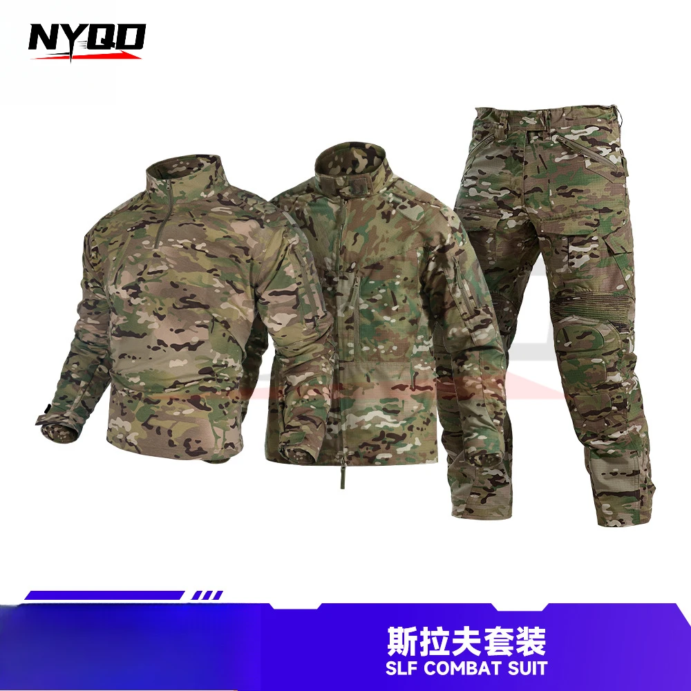 New Slavyanka Tactical Frog Suit, Combat Suit Wear-resistant and Scratch-resistant Protective Gear Suit Outdoor Camouflage
New Slavyanka Tactical Frog Suit, Combat Suit Wear-resistant and Scratch-resistant Protective Gear Suit Outdoor Camouflage