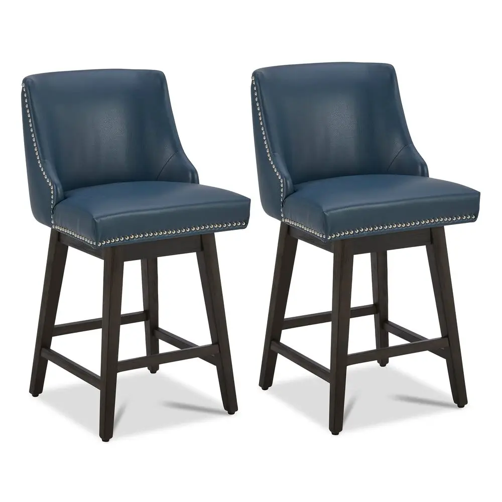 Counter Height Swivel Bar Stools Set of 2, FSC Certified Upholstered Counter Stools, Modern Swivel Barstools with Wood Legs for
Counter Height Swivel Bar Stools Set of 2, FSC Certified Upholstered Counter Stools, Modern Swivel Barstools with Wood Legs for