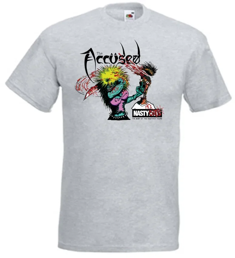 Футболка The Accused Nasty Cuts вереск серого цвета, хардкор-метал, все размеры S-5XL
Футболка The Accused Nasty Cuts вереск серого цвета, хардкор-метал, все размеры S-5XL