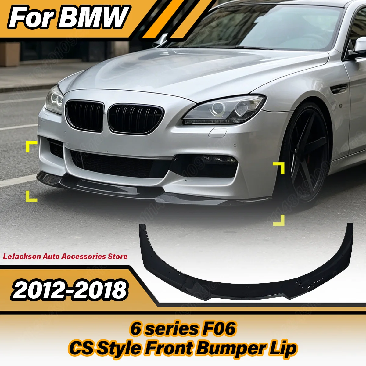 For BMW 6 series F06 2012 2013 2014 2015 2016 2017 2018 Automobile Front Bumper Lip Car Front Chin Spoiler Body Modification Kit
For BMW 6 series F06 2012 2013 2014 2015 2016 2017 2018 Automobile Front Bumper Lip Car Front Chin Spoiler Body Modification Kit