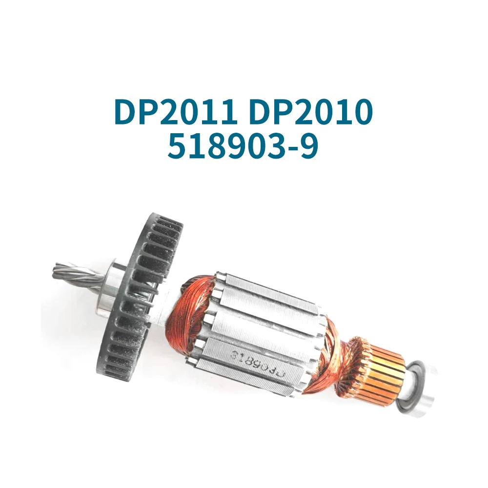 Rotor for Makita DP2011 DP2010 DP 2011 2010 518903-9 Armature Anchor Motor Power Tool Spare Parts Replacement
Rotor for Makita DP2011 DP2010 DP 2011 2010 518903-9 Armature Anchor Motor Power Tool Spare Parts Replacement