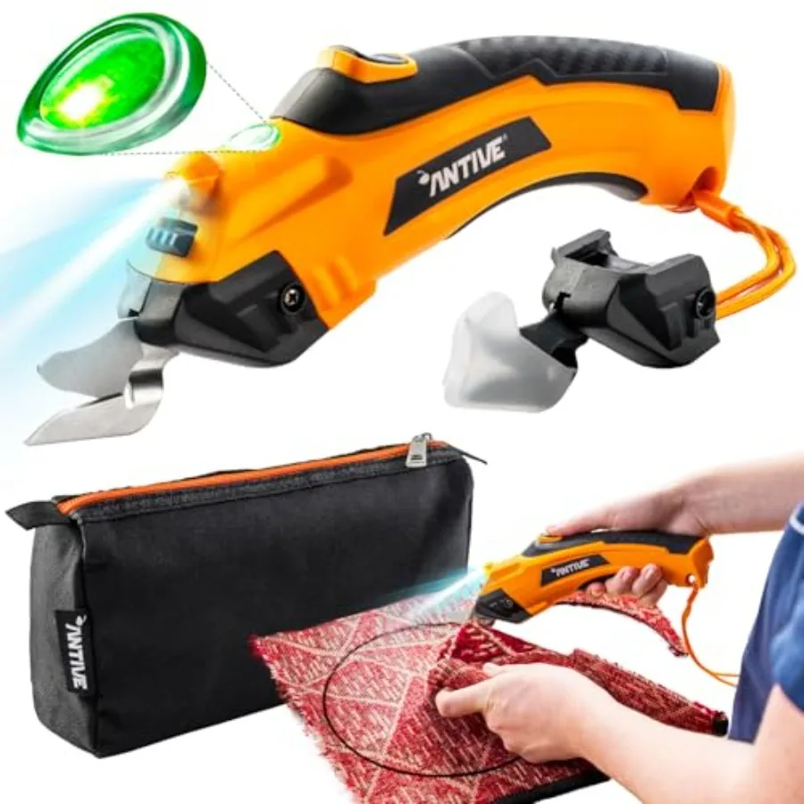 Electric Scissors for Fabric with Safety Switch Ergonomic Cordless Electric Fabric Scissors Rechargeable Electric Fabric Cutter
Electric Scissors for Fabric with Safety Switch Ergonomic Cordless Electric Fabric Scissors Rechargeable Electric Fabric Cutter