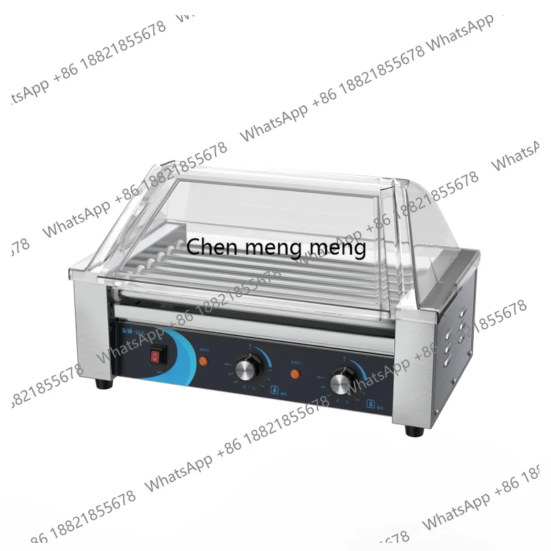 7-Tube Sausage Grill Machine Desktop Sausage Heater Hot Dog Machine Fully Automatic Street Vendor HD-7S
7-Tube Sausage Grill Machine Desktop Sausage Heater Hot Dog Machine Fully Automatic Street Vendor HD-7S