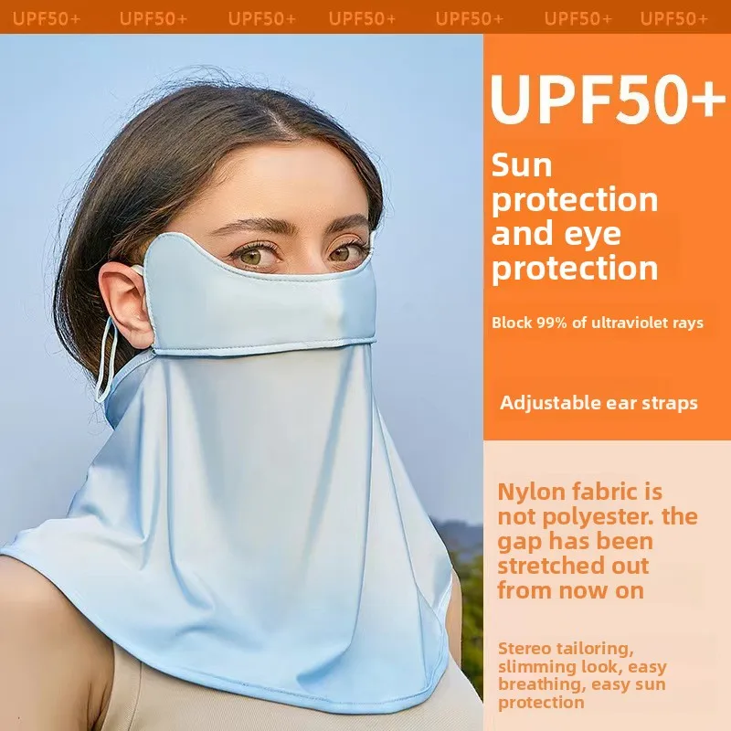 Motorcycle sun protection mask, long anti-ultraviolet veil, ice silk ultra-thin neck protection, breathable face sunshade mask
Motorcycle sun protection mask, long anti-ultraviolet veil, ice silk ultra-thin neck protection, breathable face sunshade mask