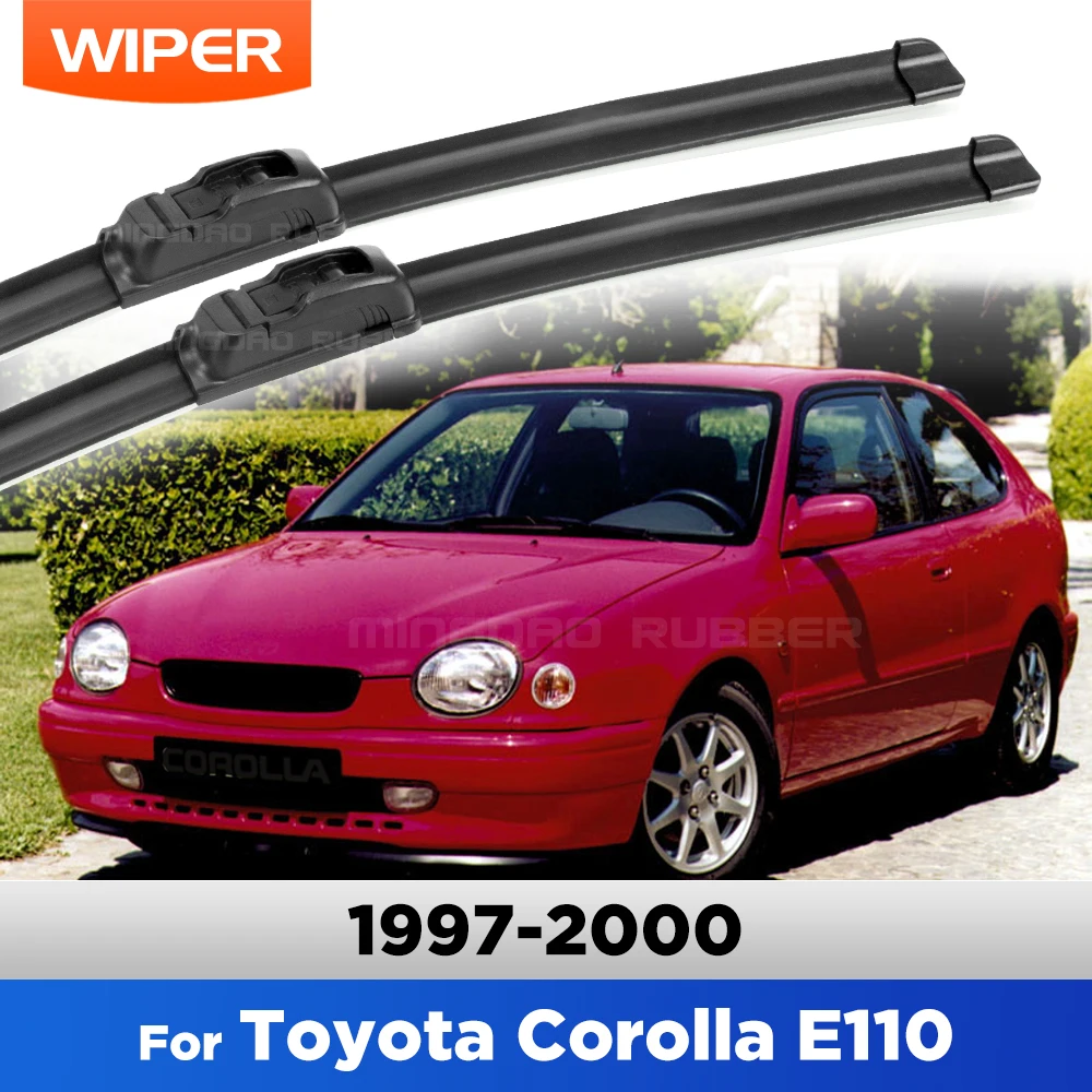 Для Toyota Corolla E110 110 1997-2000 стеклоочиститель передние щетки стеклоочистителя лобовое стекло ветровое стекло щетки от дождя 20 "+ 18"
Для Toyota Corolla E110 110 1997-2000 стеклоочиститель передние щетки стеклоочистителя лобовое стекло ветровое стекло щетки от дождя 20 "+ 18"