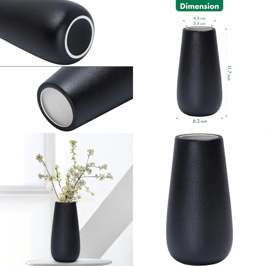 Elegant Oval Ceramic Vase for Flowers, Home Décor Vase with Design Box, VS-LD-C-3
Elegant Oval Ceramic Vase for Flowers, Home Décor Vase with Design Box, VS-LD-C-3
