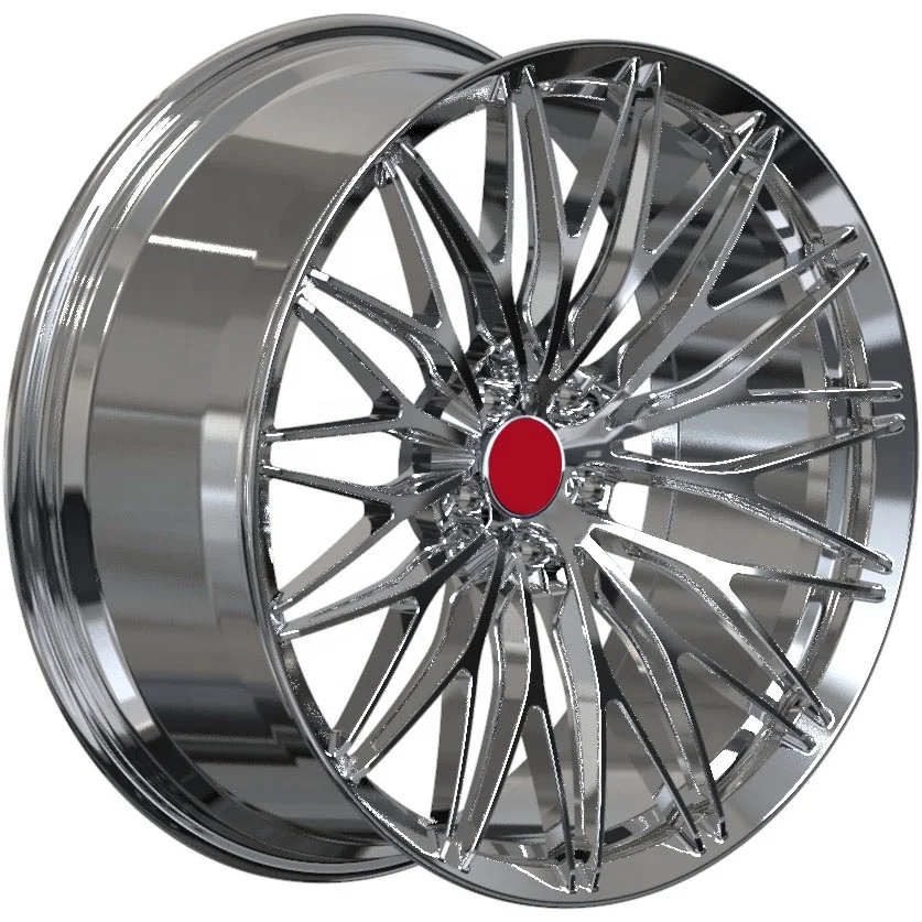 Monoblock Forged Rim Custom Polished Forged Passenger Car Wheels