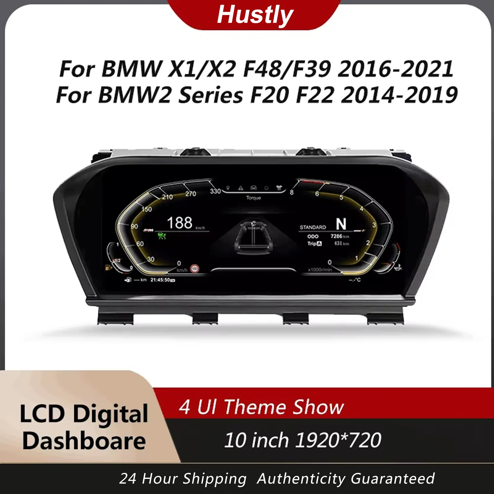 10” Digital Instrument Cluster For BMW 1/2 Series F20 F52 F22 F45 X1 F48 F49 F39 Cluster Instrument Panel
10” Digital Instrument Cluster For BMW 1/2 Series F20 F52 F22 F45 X1 F48 F49 F39 Cluster Instrument Panel