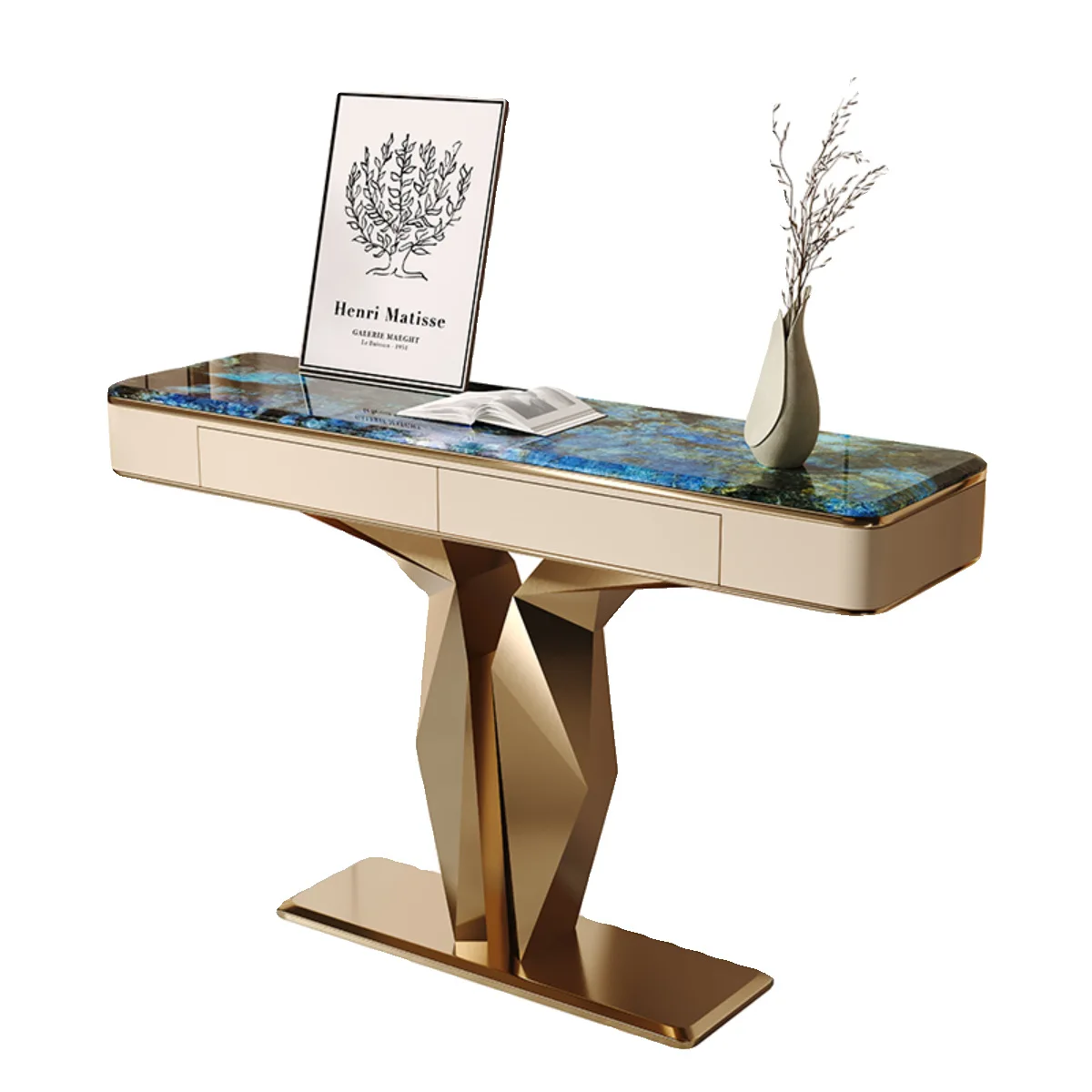 super crystal marble entrance table Entry end view table Aisle corridor decorative strip case Storage entrance table
super crystal marble entrance table Entry end view table Aisle corridor decorative strip case Storage entrance table