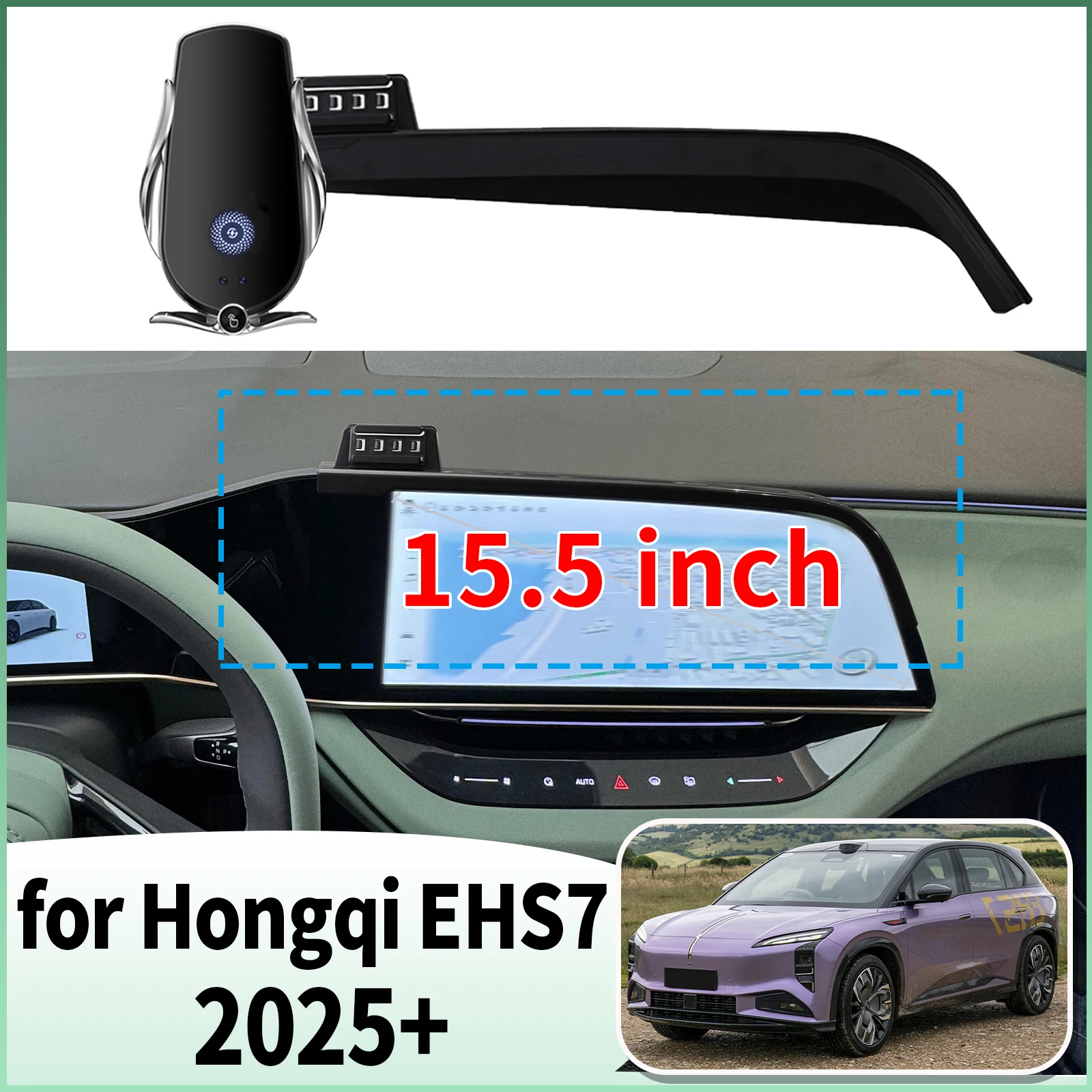 fit for Hongqi EHS7 2025 2026 15.5 inch Specific Dashboard Navigation Phone Holder Mount Design Car accessoires
fit for Hongqi EHS7 2025 2026 15.5 inch Specific Dashboard Navigation Phone Holder Mount Design Car accessoires